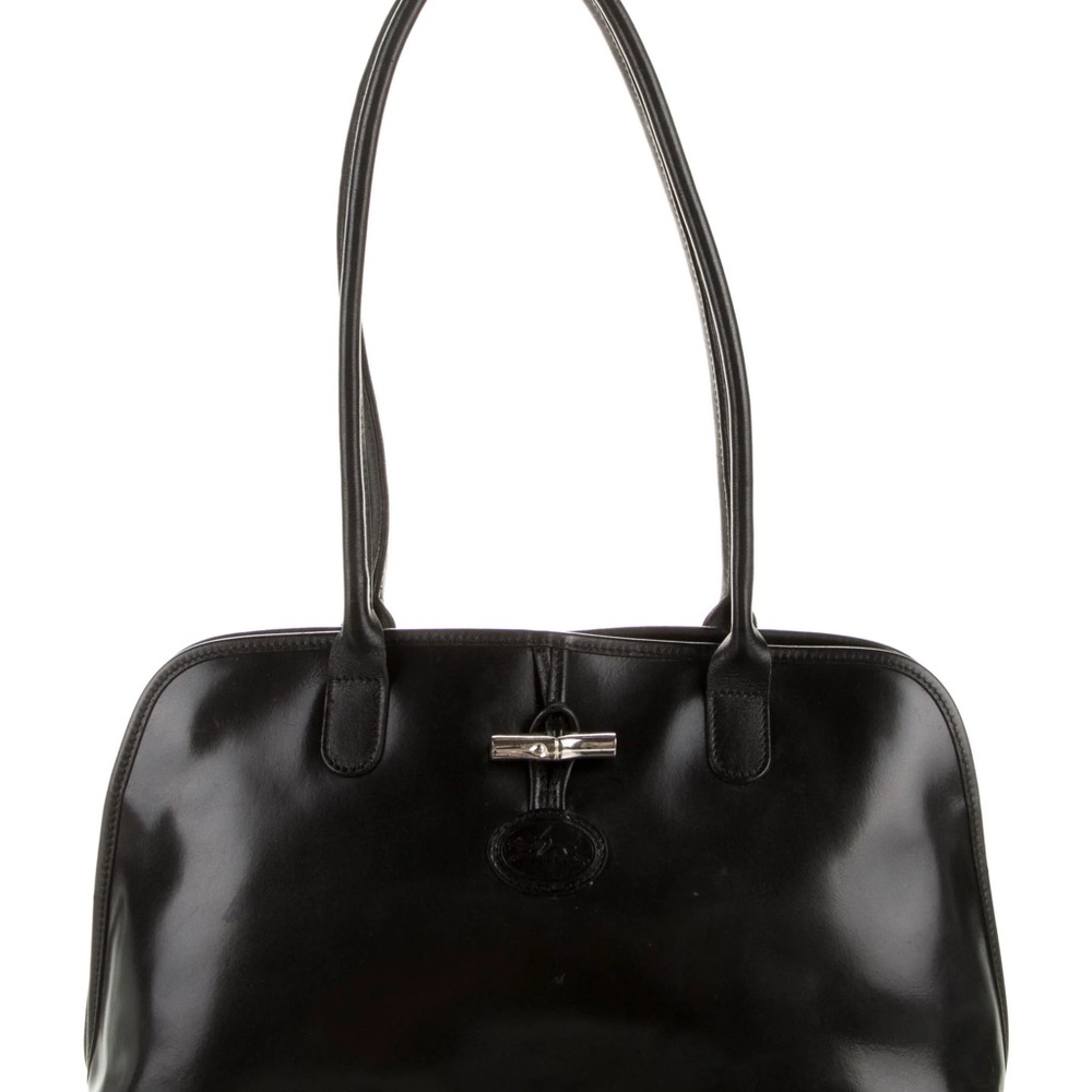 Vintage Longchamp Roseau Domed Shoulder Bag